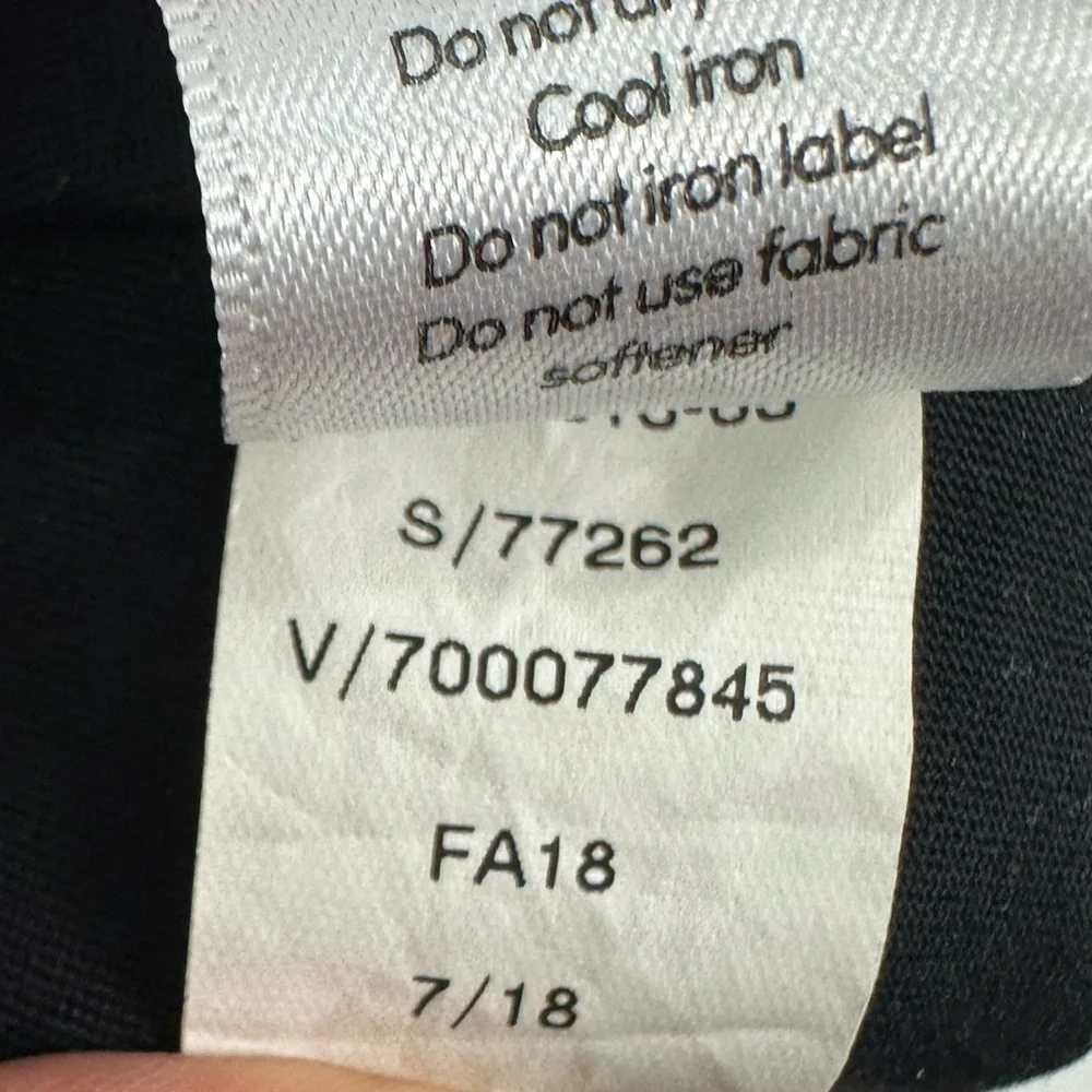 Athleta Stellar Navy Black Tight Size Medium